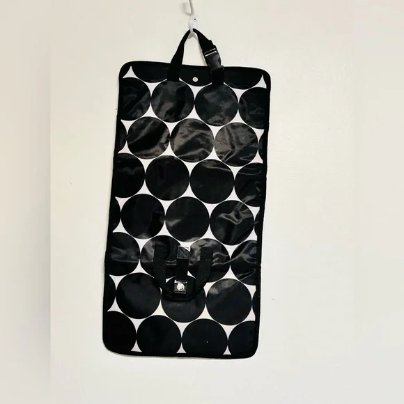 Thirty One Big Dot Organizer Fold & Hang Travel Make-Up Jewelry - Picture 3 of 5